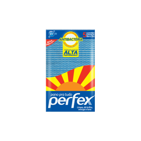 PANO MULTIUSO AZUL PERFEX 5 UNIDADES