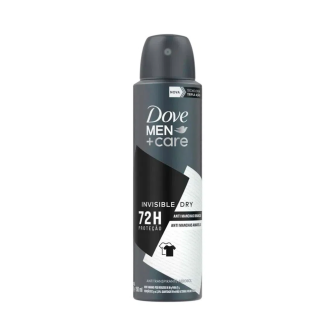 ANTITRANSPIRANTE AEROSSOL INVISIBLE DRY DOVE MEN+CARE 150ML SPRAY