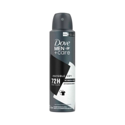 ANTITRANSPIRANTE AEROSSOL INVISIBLE DRY DOVE MEN+CARE 150ML SPRAY