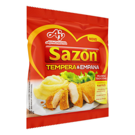 FARINHA PARA MILANESA TRADICIONAL SAZÓN TEMPERA & EMPANA PACOTE 60G