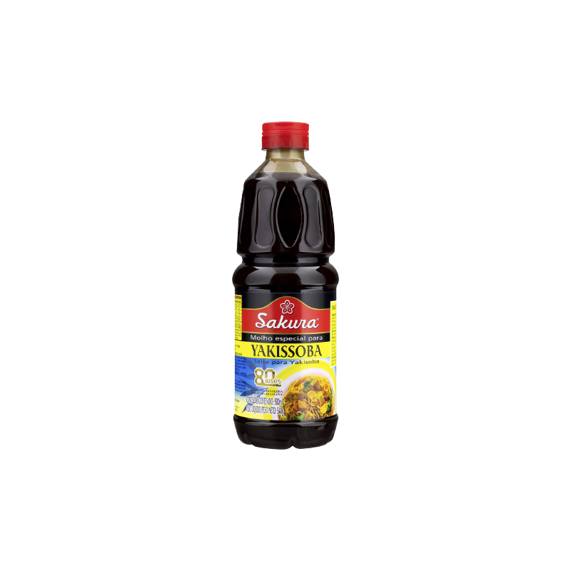 MOLHO PARA YAKISSOBA SAKURA GARRAFA 500ML