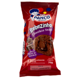 BOLINHO CHOCOLATE SUÍÇO PANCO BEBEZINHO PACOTE 70G