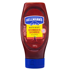 KETCHUP PICANTE HELLMANNS SQUEEZE 380G