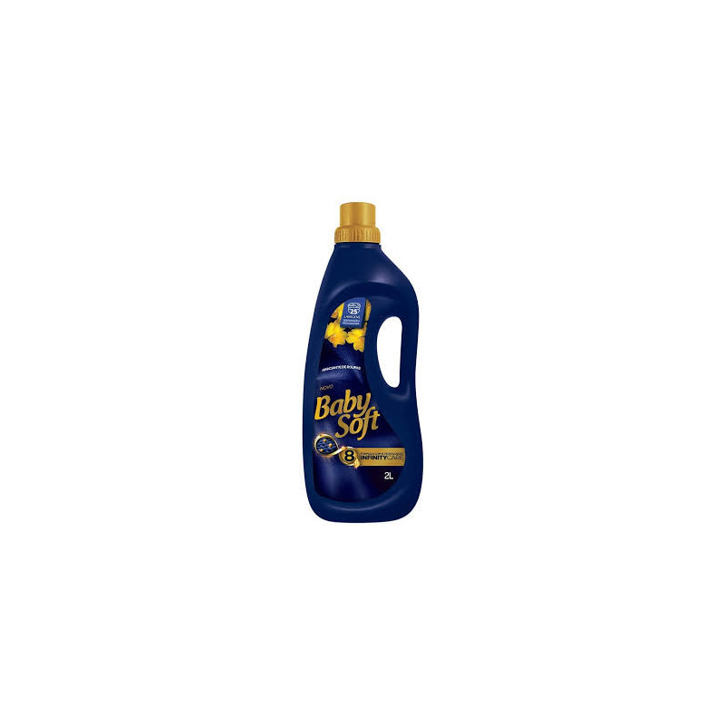 AMACIANTE DE ROUPA DILUÍDO DARK BLUE BABY SOFT INFINITY CARE FRASCO 2L