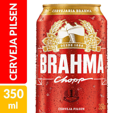 CHOPP ORIGINAL BRAHMA LATA 350ML