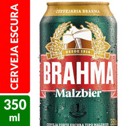CERVEJA MALZBIER BRAHMA LATA 350ML