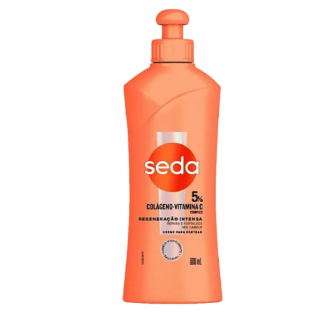 CREME PARA PENTEAR SEDA BY NIINA SECRETS COLÁGENO E VITAMINA C FRASCO 300ML