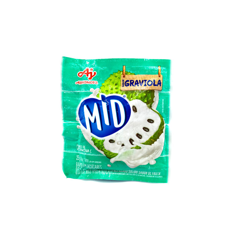 REFRESCO EM PÓ GRAVIOLA MID PACOTE 20G