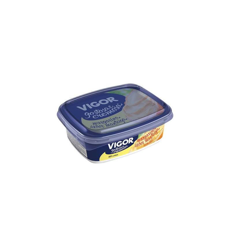 MARGARINA MANTEIGA CREMOSA COM SAL VIGOR POTE 250G