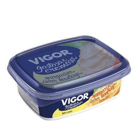 MARGARINA MANTEIGA CREMOSA COM SAL VIGOR POTE 250G