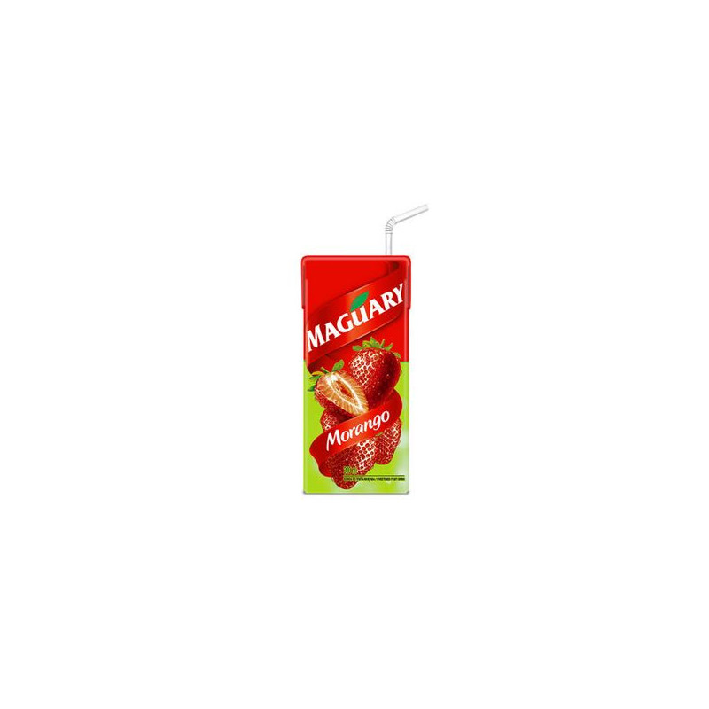BEBIDA ADOÇADA MORANGO MAGUARY CAIXA 200ML