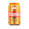CERVEJA AMERICAN LAGER ZERO ÁLCOOL BRAHMA LATA 350ML