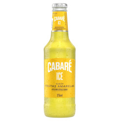 BEBIDA MISTA ALCOÓLICA FRUTAS AMARELAS CABARÉ ICE GARRAFA 275ML
