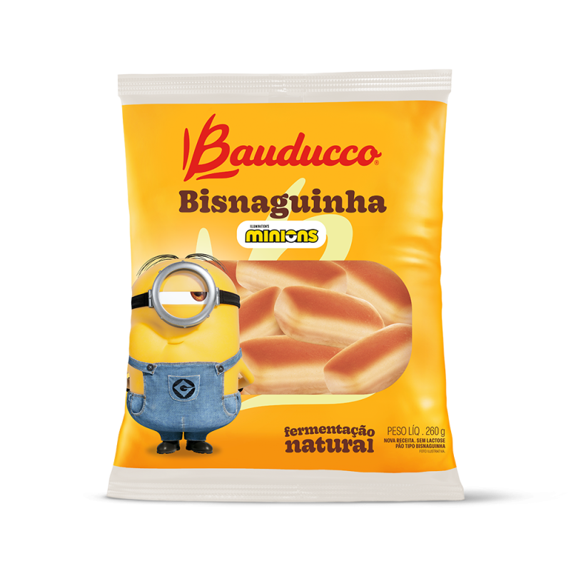 PÃO BISNAGUINHA TRADICIONAL BAUDUCCO PACOTE 260G