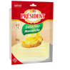 QUEIJO MUSSARELA FATIADO EXTRA FINO PRÉSIDENT 150G