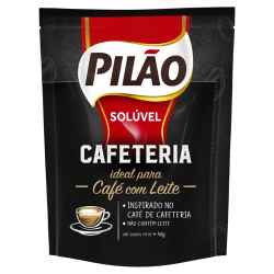 CAFÉ SOLÚVEL EM PÓ PILÃO CAFETERIA SACHÊ 40G