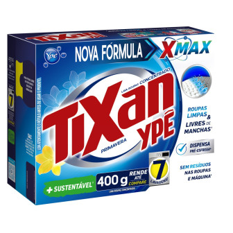 LAVA-ROUPAS PÓ CONCENTRADO PRIMAVERA TIXAN YPÊ CAIXA 400G
