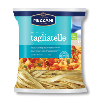 TAGLIATELLE MEZZANI PACOTE 500G