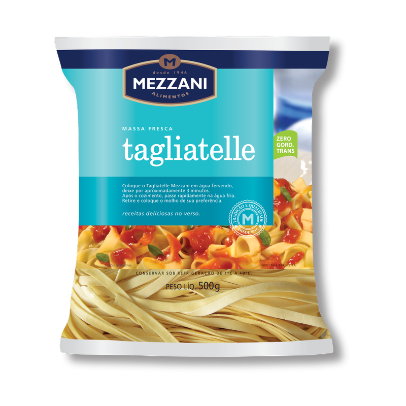 TAGLIATELLE MEZZANI PACOTE 500G