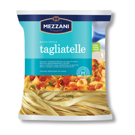 TAGLIATELLE MEZZANI PACOTE 500G