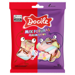 MAXMALLOWS DOCILE 70GR MIX FOFURAS