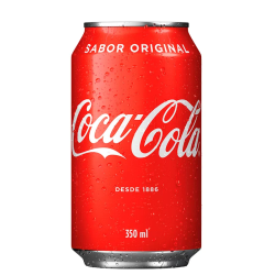 REFRIGERANTE COCA-COLA ORIGINAL LATA 350ML