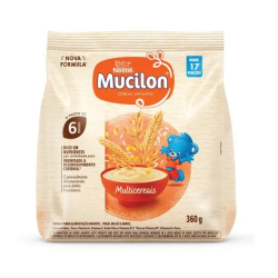 CEREAL INFANTIL MULTICEREAIS MUCILON PACOTE 360G