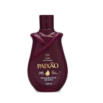 LOÇÃO CORPORAL DEO-HIDRATANTE FRAMBOESA NEGRA PAIXÃO FRASCO 200ML
