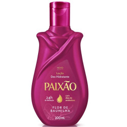 LOÇÃO CORPORAL DEO-HIDRATANTE FLOR DE BAUNILHA PAIXÃO FRASCO 200ML