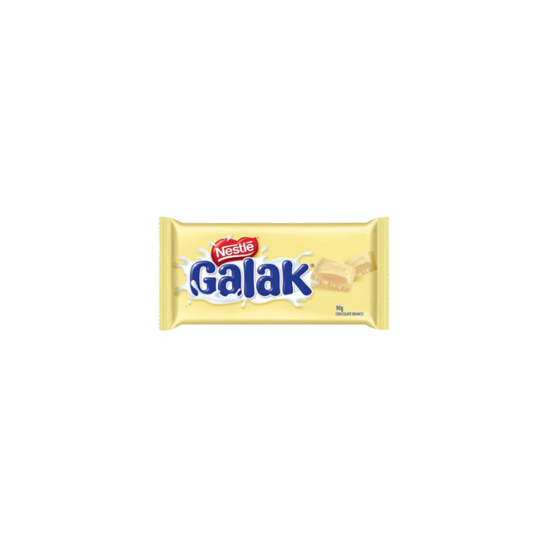 CHOCOLATE BRANCO GALAK PACOTE 80G