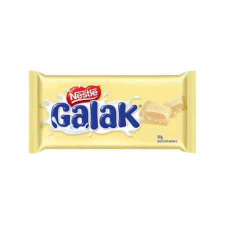 CHOCOLATE BRANCO GALAK PACOTE 80G