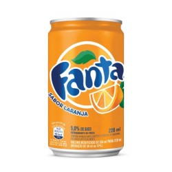 REFRIGERANTE LARANJA FANTA LATA 220ML