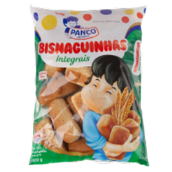 PÃO BISNAGUINHA INTEGRAL PANCO PACOTE 300G