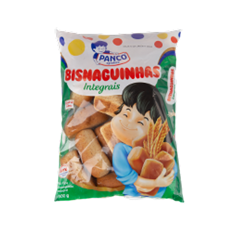 PÃO BISNAGUINHA INTEGRAL PANCO PACOTE 300G
