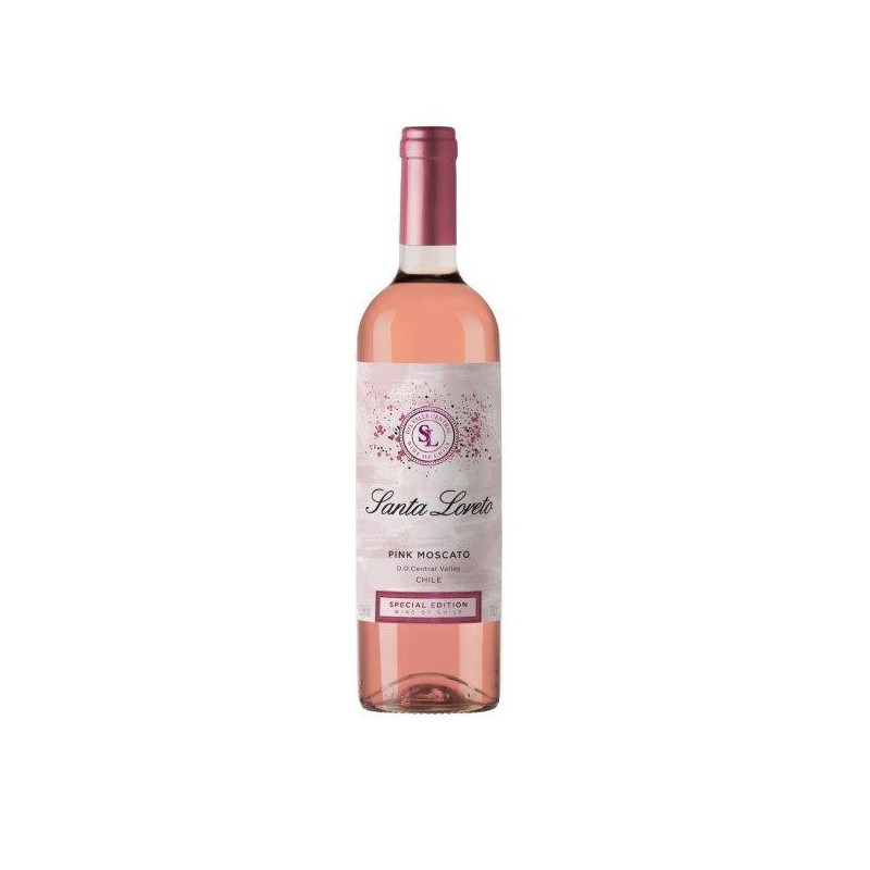 VINHO SANTA LORETO 750ML VARIETAL PINK MOSCATO