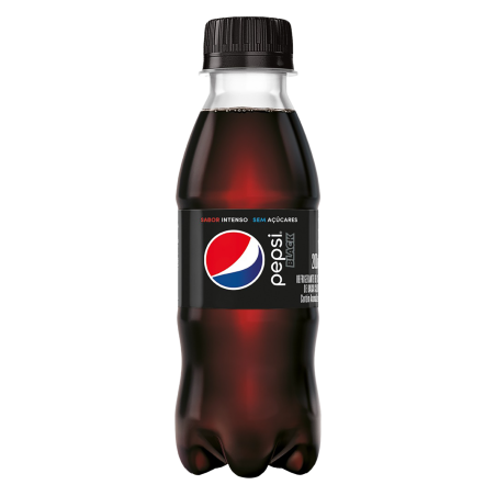 REFRIGERANTE ZERO AÇÚCAR PEPSI BLACK GARRAFA 200ML