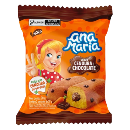 ANA MARIA PULLMAN 70G CENOURA E CHOC