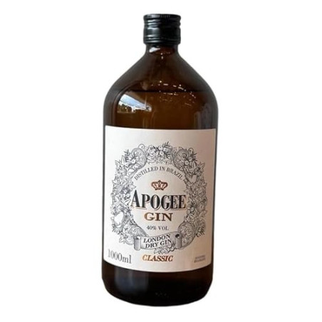 GIN LONDON DRY CLASSIC APOGEE GARRAFA 1000ML