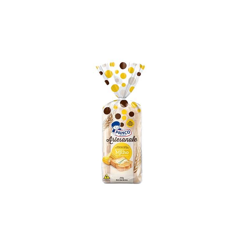 PAO PANCO ARTESANALE MILHO 350G