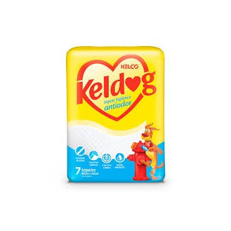 TAPETE HIGIENICO KELDOG P/ CÃES SLIM ULTRA ODOR BLOC C/7 UN