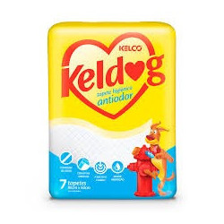 TAPETE HIGIENICO KELDOG P/ CÃES SLIM ULTRA ODOR BLOC C/7 UN
