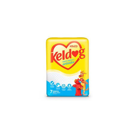 TAPETE HIGIENICO KELDOG P/ CÃES SLIM ULTRA ODOR BLOC C/7 UN