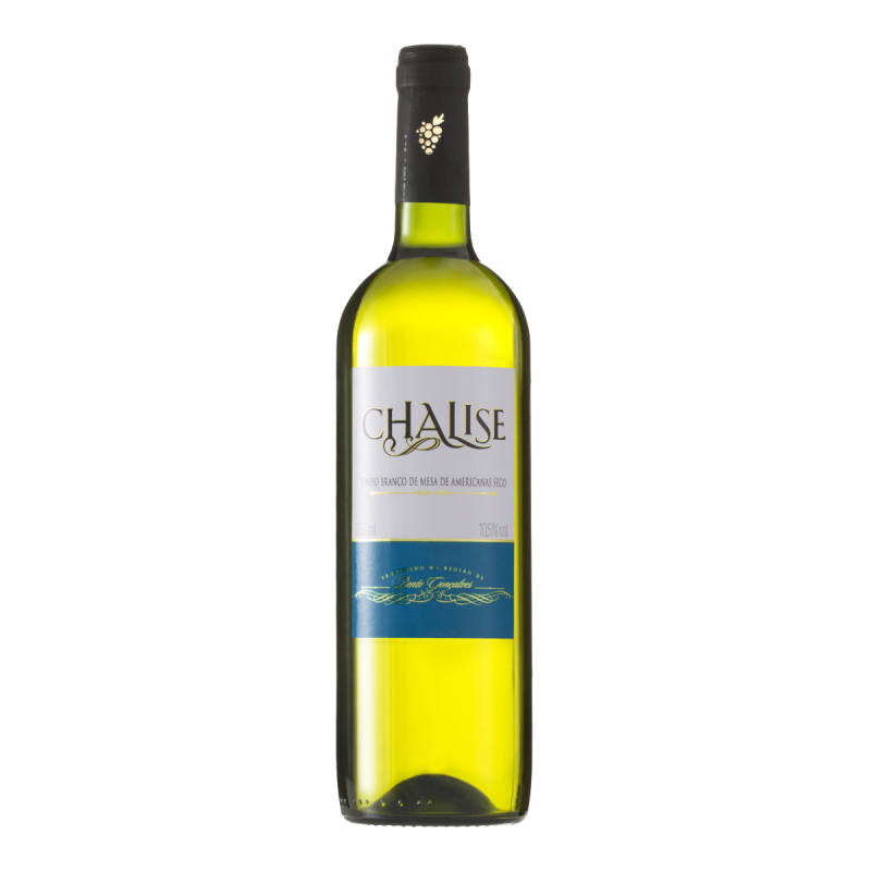 VINHO BRASILEIRO BRANCO CHALISE SERRA GAÚCHA GARRAFA 750ML
