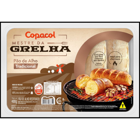 PAO ALHO COPACOL 400GR
