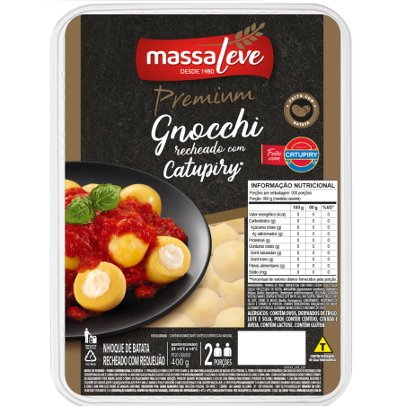 LASANHA MASSA LEVE COZIDA 1 KG