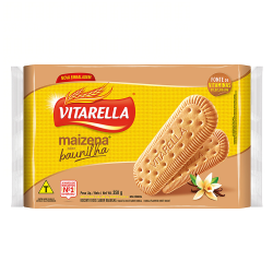 BISCOITO MAIZENA BAUNILHA VITARELLA PACOTE 350G
