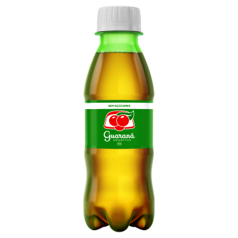 REFRIGERANTE ZERO AÇÚCAR GUARANÁ ANTARCTICA GARRAFA 200ML