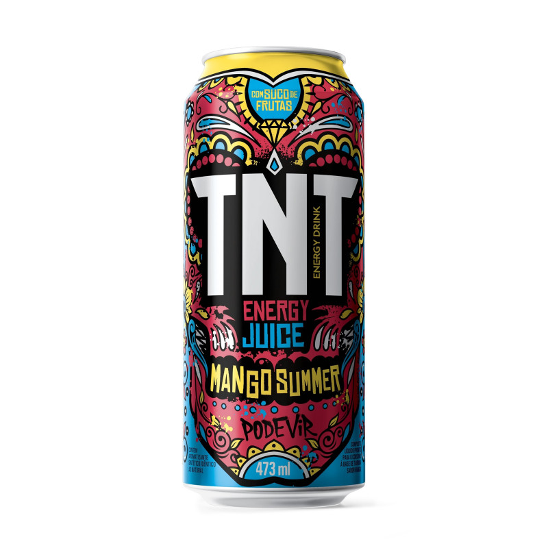 ENERGÉTICO JUICE MANGO SUMMER TNT LATA 473ML