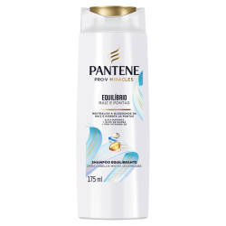 SHAMPOO PANTENE EQUILÍBRIO RAIZ E PONTAS FRASCO 175ML
