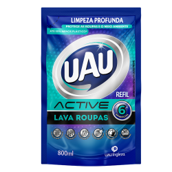 LAVA ROUPAS LIQ UAU ACTIVE 01X800ML
